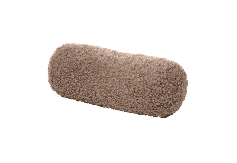 Yoga Bolster -TEDDY- Kissen, Nackenkissen, Nackenrolle: Modernes Design, weiches Bolsterkissen, Vielseitig nutzbar, komfortabel de Blomus en Marron – photo du produit