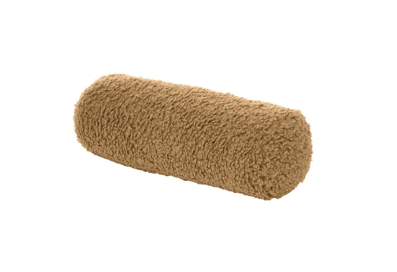 Yoga Bolster -TEDDY- Kissen, Nackenkissen, Nackenrolle: Modernes Design, weiches Bolsterkissen, Vielseitig nutzbar, komfortabel by Blomus in Beige – product photo
