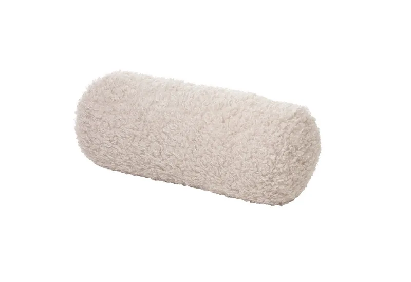Yoga Bolster -TEDDY- Kissen, Nackenkissen, Nackenrolle: Modernes Design, weiches Bolsterkissen, Vielseitig nutzbar, komfortabel by Blomus in Grau – product photo