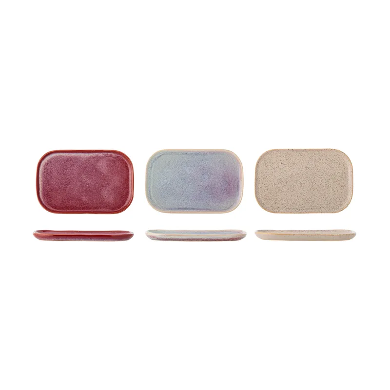Addison Dessertteller Rose, 3-teilig by Bloomingville – product photo