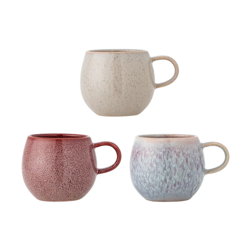 Addison Tasse 50 cl Rose, 3-teilig by Bloomingville – product photo 1 of 3