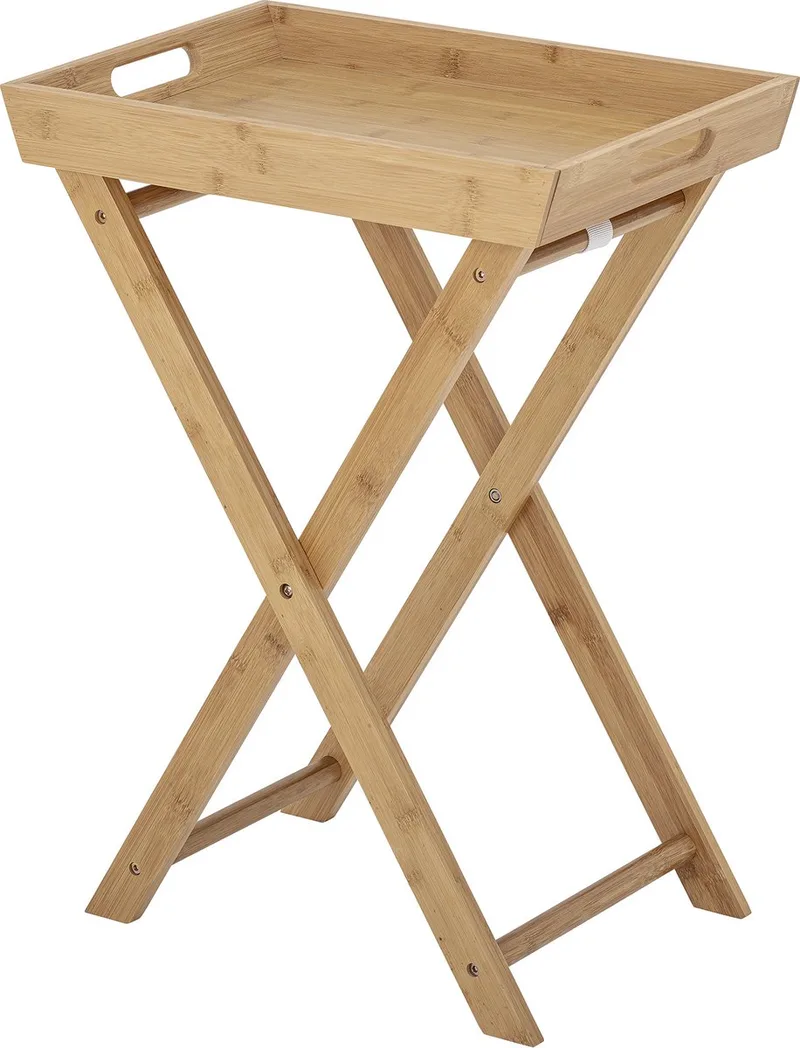 Adlene Dienbladtafel - Beige - Bamboe by Bloomingville in Naturel – product photo
