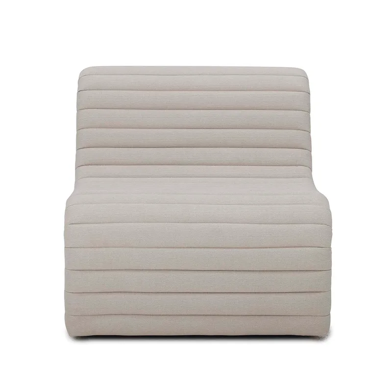 Allure Loungesessel, natürliches Polyester und Nylon, Natur by Bloomingville – product photo
