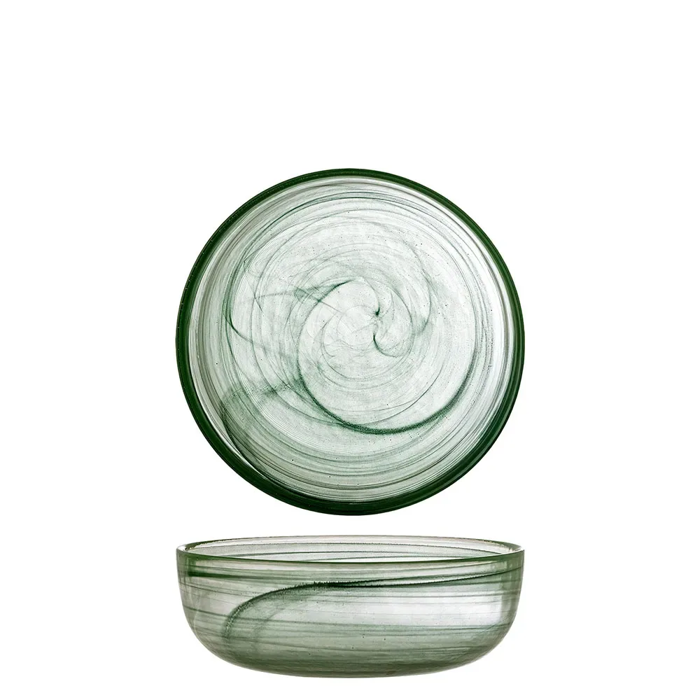 Amelie Green Glass Kom de Bloomingville – photo du produit