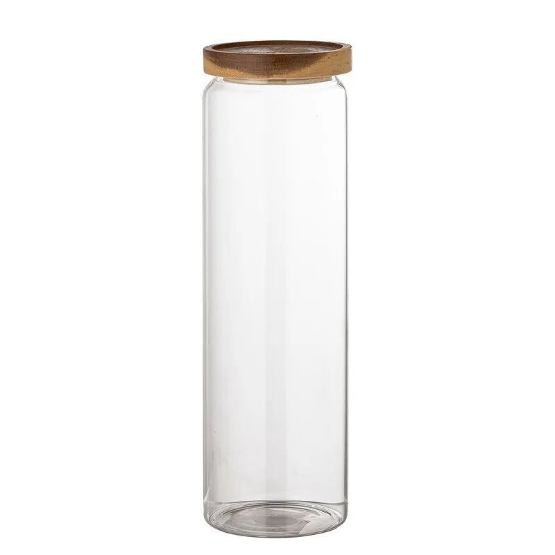 Anouk Glas mit Deckel, transparent, Glas fra Bloomingville – produktbillede