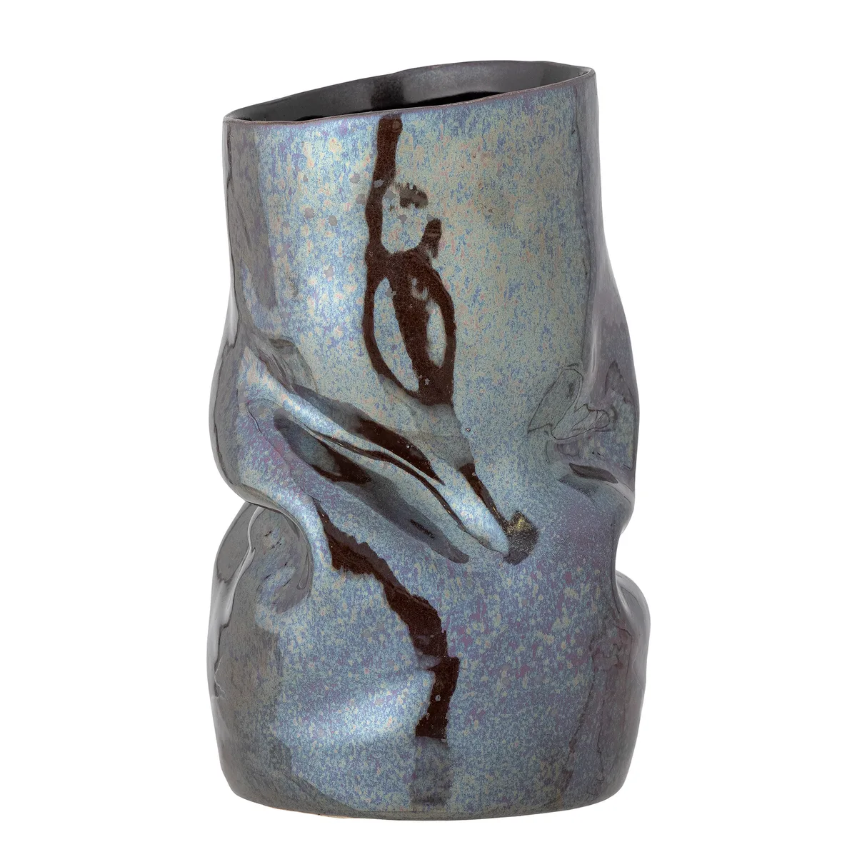 Apio Vase, B14xH22,5 cm, Sort von Bloomingville – Produktfoto