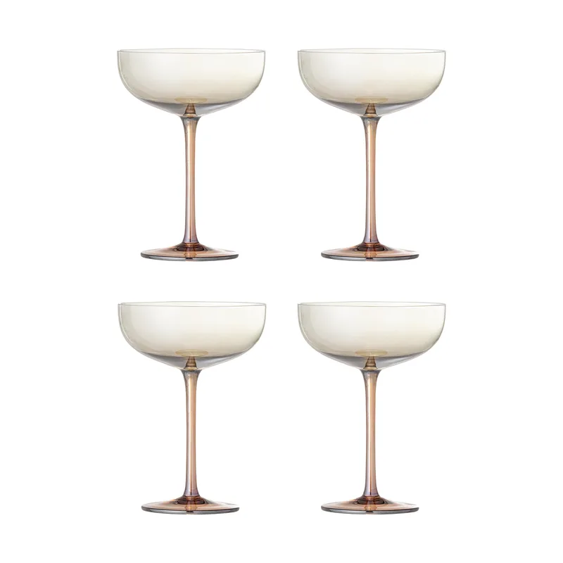 Aston Cocktailglas 4-teilig Bronze by Bloomingville – product photo