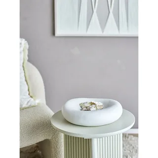 Audra Schale Ø30 cm Weiß von Bloomingville – Produktfoto 2 von 2