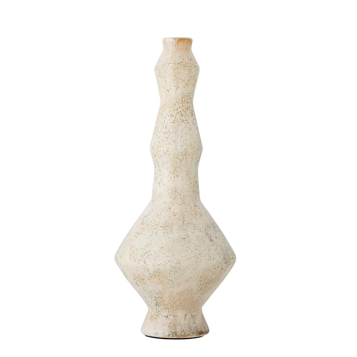 Bancroft Lysestage, Hvid, Terrakotta, D13,5xH33 cm de Bloomingville – photo du produit
