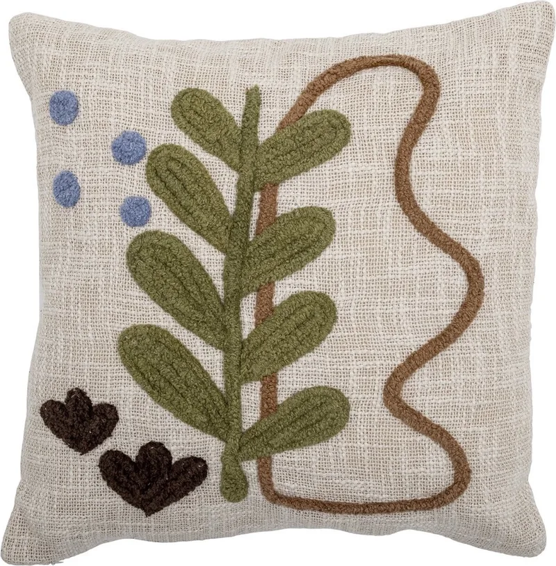 Batley kussen naturel 45cm de Bloomingville en [gid://shopify/Metaobject/307221758287] – photo du produit