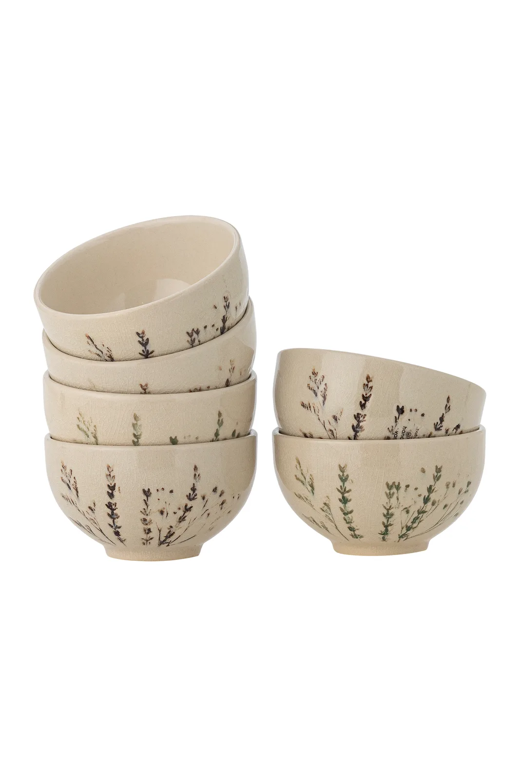 Bea Skål, Multipack, Natur, Stentøj, D11,5xH6,5 cm, Set of 6 de Bloomingville – photo du produit