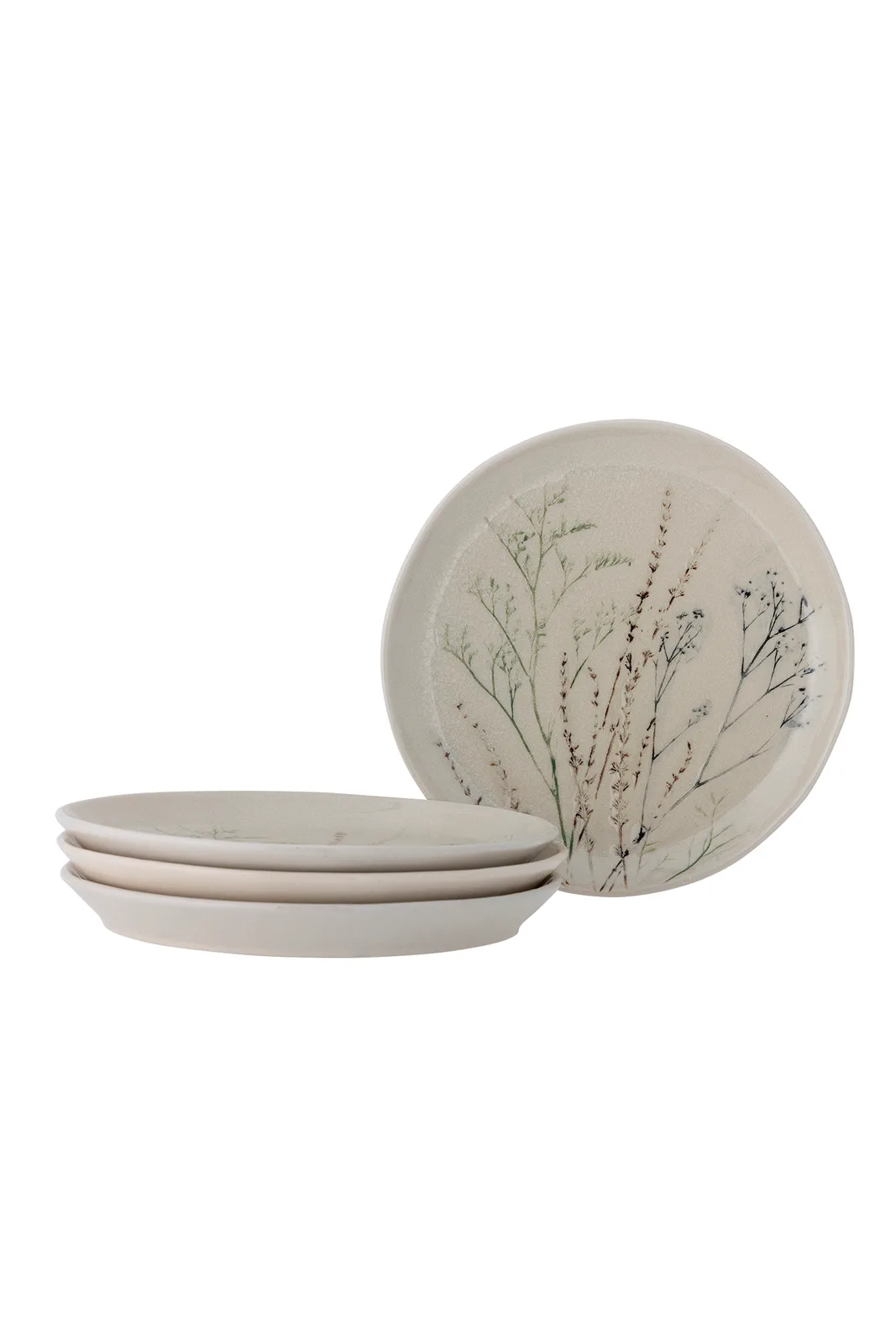 Bea Tallerken, Multipak, Natur, Stentøj, D27,5xH3 cm, Set of 4 de Bloomingville – photo du produit