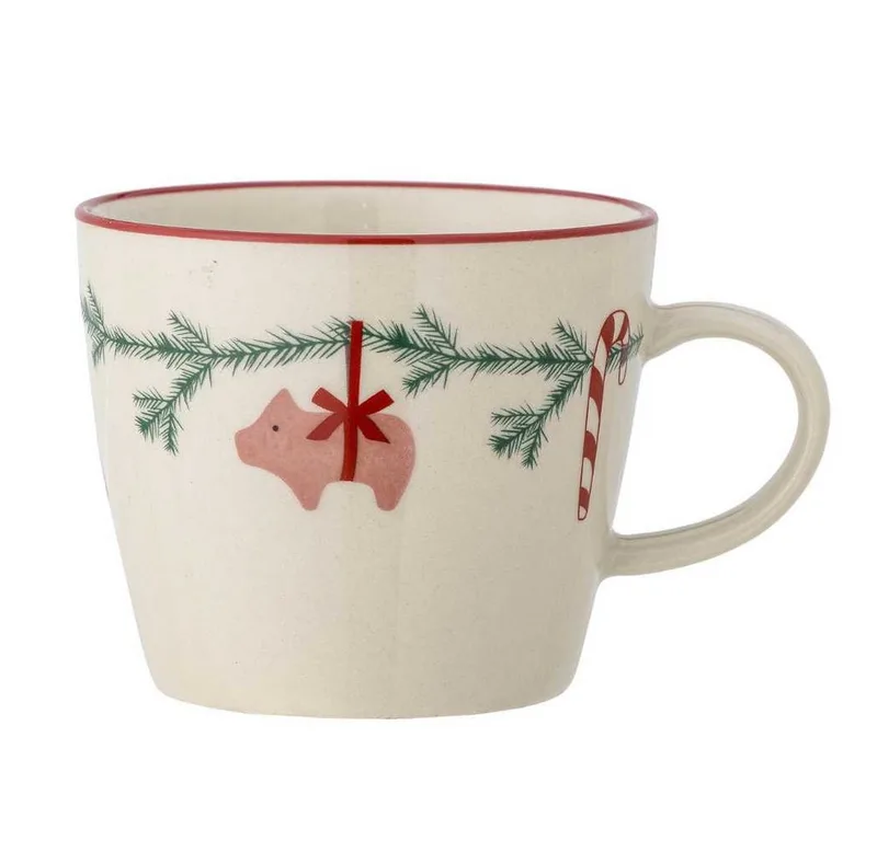 Becher Bloomingville Becher YULE Weihnachtsbecher Weiß von Bloomingville – Produktfoto 1 von 2