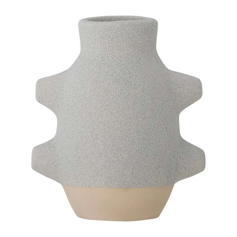 Birka Vase weiß 16cm fra Bloomingville – produktbillede