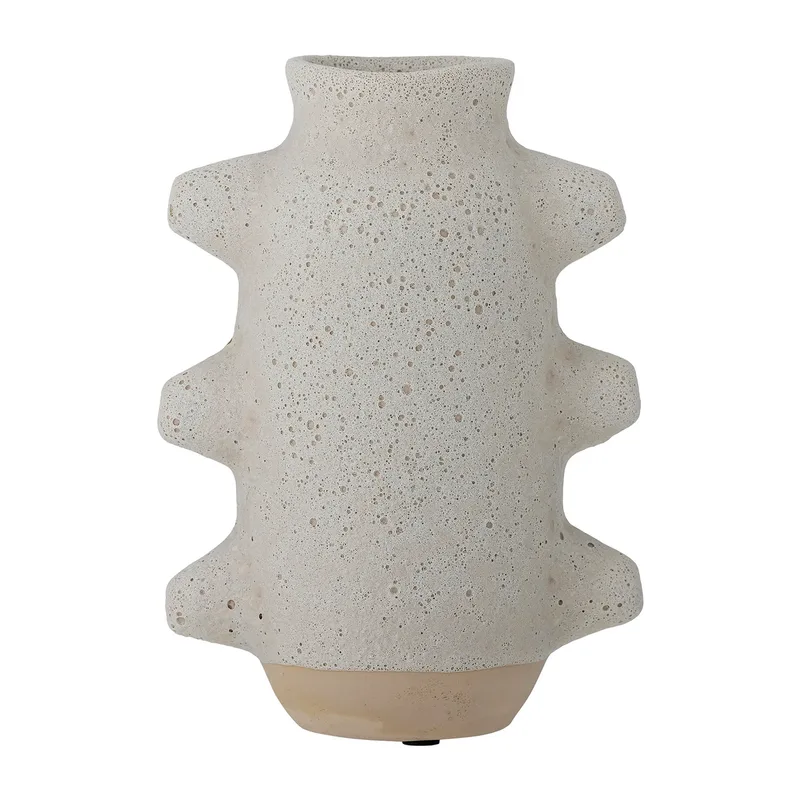 Birka Vase weiß 23cm fra Bloomingville – produktbillede