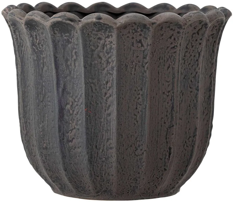 Bloempot aardewerk bruin Chaca 21cm von Bloomingville in [gid://shopify/Metaobject/307221758287] – Produktfoto