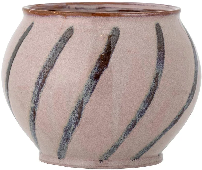 Bloempot aardewerk roze Iman 21cm de Bloomingville en [gid://shopify/Metaobject/303097905487,gid://shopify/Metaobject/307234865487] – photo du produit