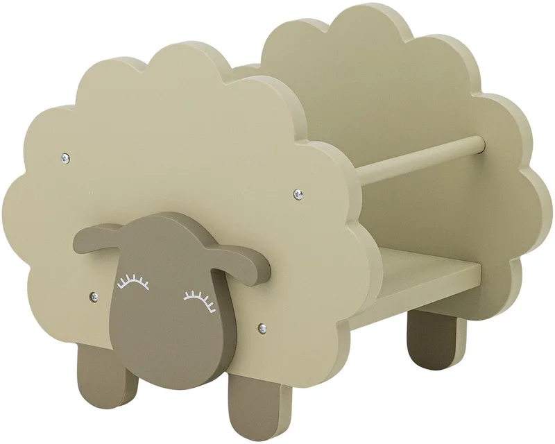 Boekenkast Schaap Dolly Groen by Bloomingville in Beige – product photo