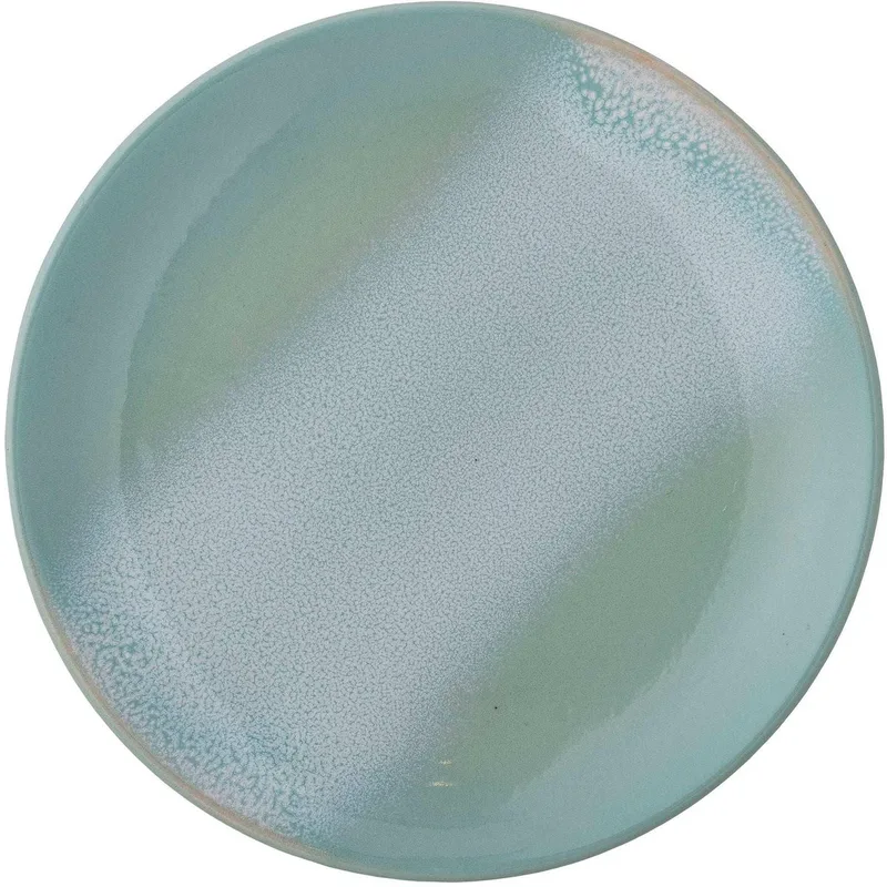 Bord aardewerk groen Safie 15cm de Bloomingville en [gid://shopify/Metaobject/303100625231] – photo du produit