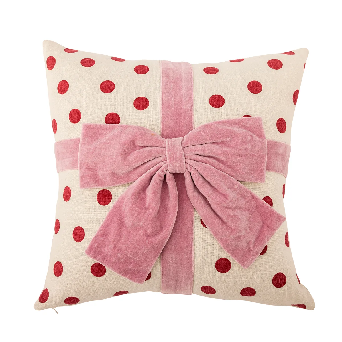 Bowie Pude, Rosa, Bomuld OEKO-TEX®, L45xW45 cm från Bloomingville – produktbild
