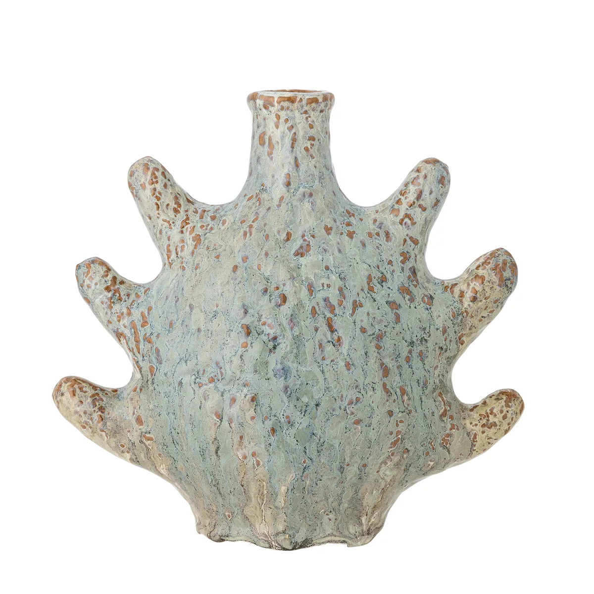Bridget Lysestage, Grå, Stentøj, L20,5xH19,5xW10 cm de Bloomingville – photo du produit