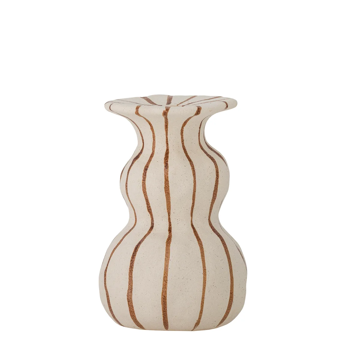 Byron Lysestage, Brun, Stentøj, D10,5xH16 cm de Bloomingville – photo du produit