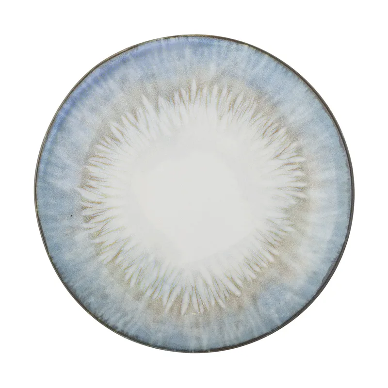 Calen Teller Ø22 cm Blau de Bloomingville – photo du produit
