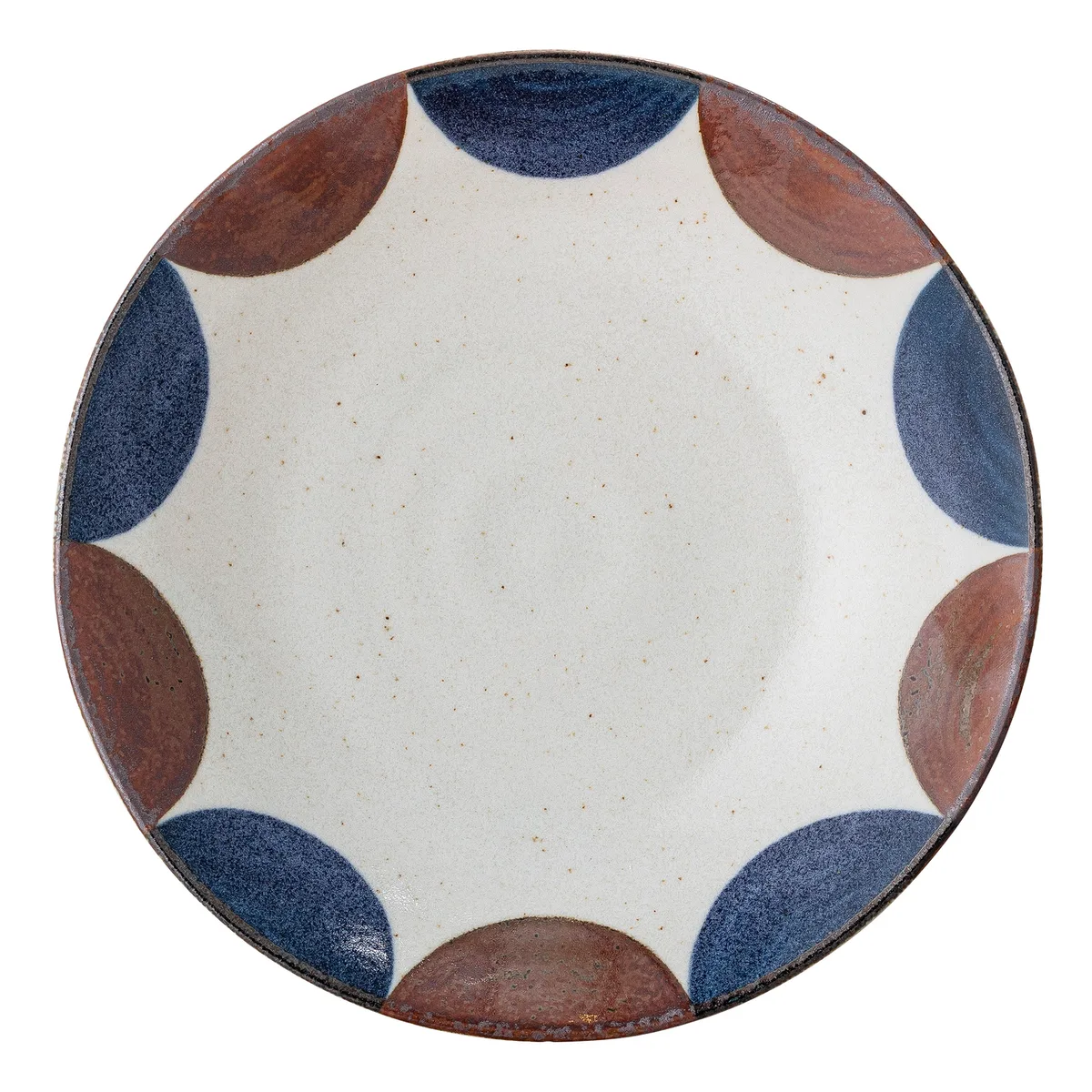 Camellia Tallerken Dyb, Blå, Porcelæn, D22xH4,5 cm fra Bloomingville – produktbillede