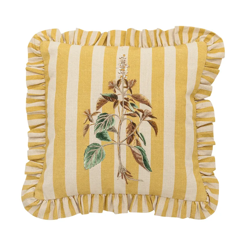 Camila Kissen Gelb, 35x35 cm van Bloomingville – productfoto