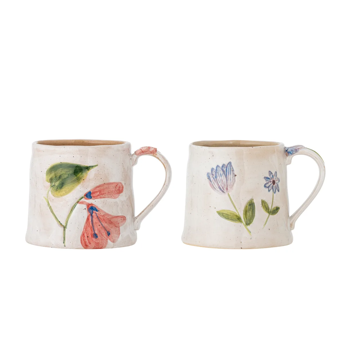 Camilla Krus, Multifarvet, Stentøj, D10xH9 cm, Set of 2 de Bloomingville – photo du produit