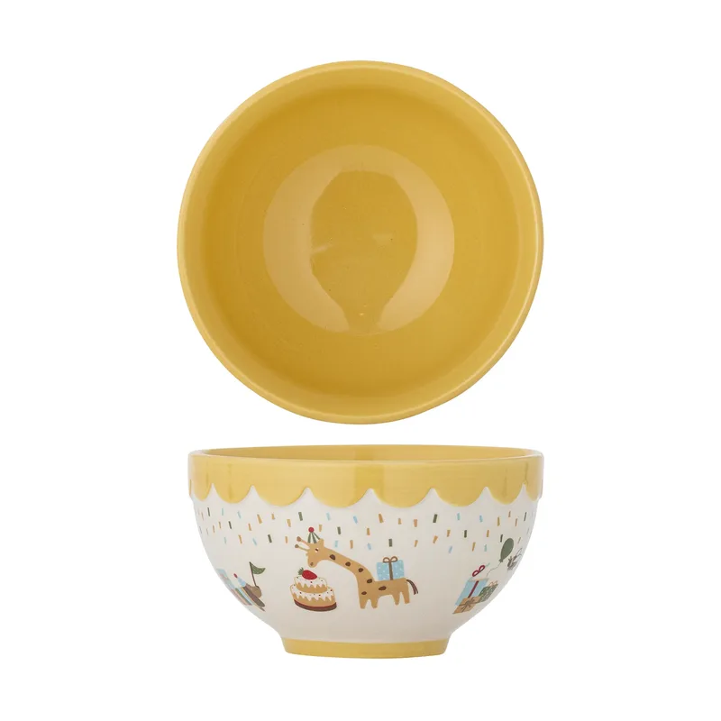 Celebrate Schale Ø13,5 cm Gelb van Bloomingville – productfoto