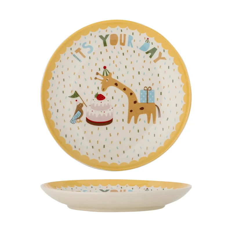 Celebrate Teller Ø16 cm Gelb van Bloomingville – productfoto