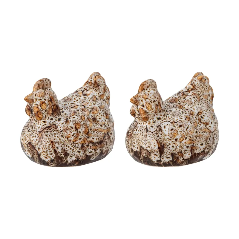 Chicky Salz-und Pfefferstreuer Brown van Bloomingville – productfoto