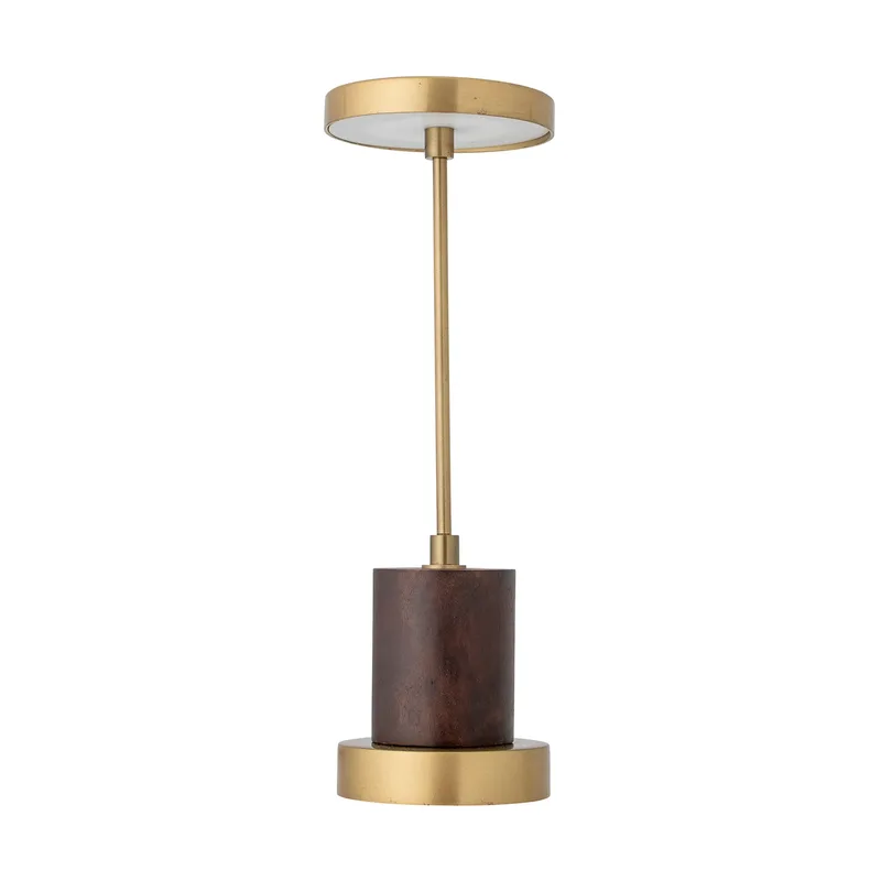 Chico portable Tischleuchte Ø10x30 cm Brass by Bloomingville – product photo