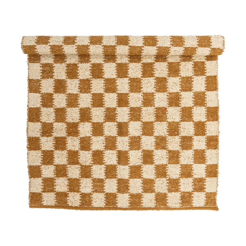 Chola Teppich, Natur, Baumwolle (L200xB140 cm) für Wohnzimmer by Bloomingville – product photo
