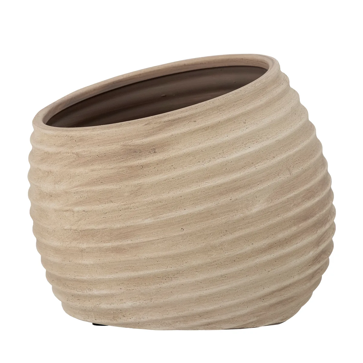 Cimmy Deko Urtepotte, Brun, Terrakotta, L23xH19xB22 cm fra Bloomingville – produktbillede