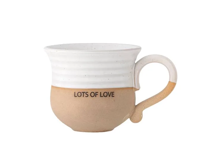 Claire mokken 'Lots of love' set van 4 stuks - 82062537 de Bloomingville – photo du produit