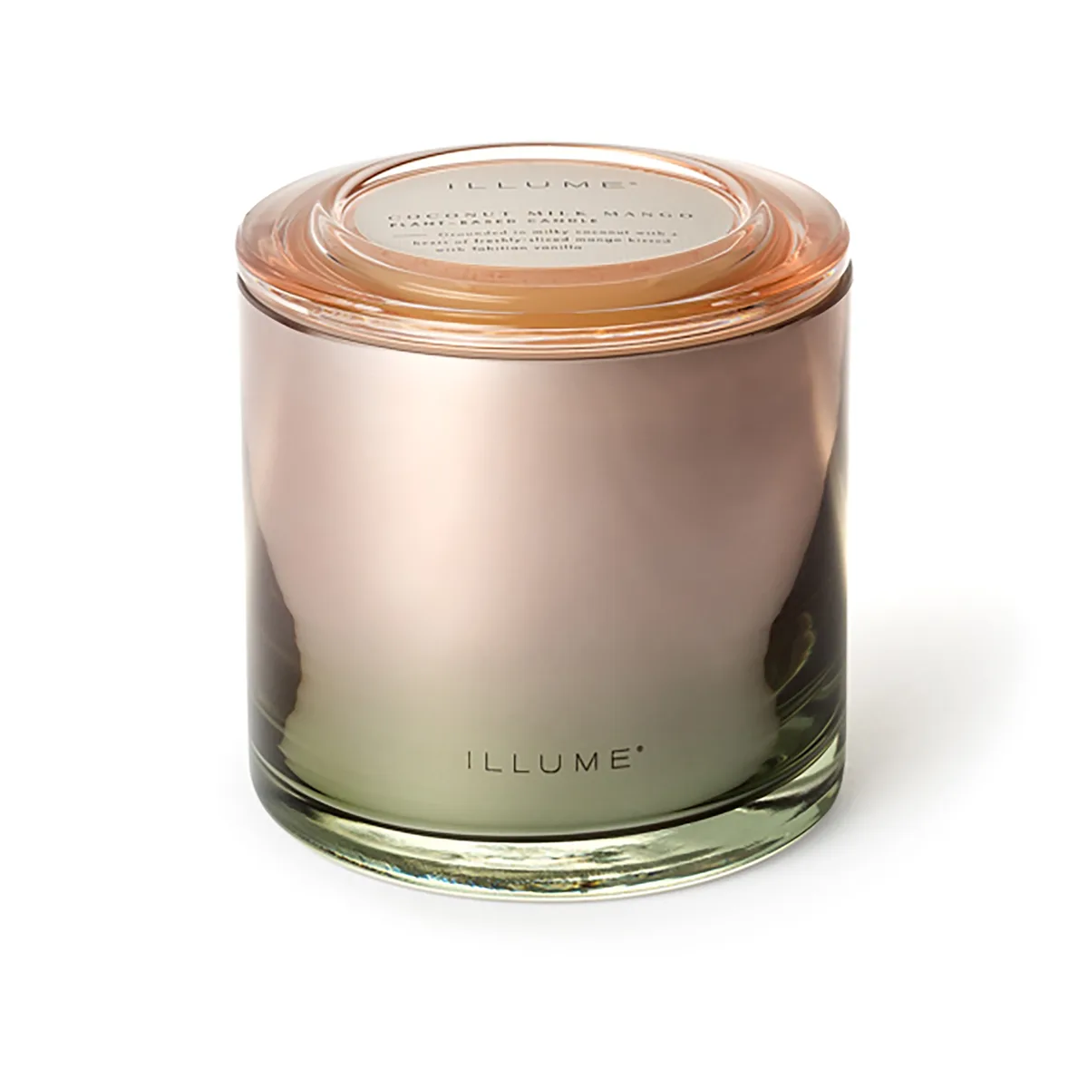 Coconut Milk Mango Statement Glas Duftlys, Rosa,, 590 G. - 60 Hours - D11,5xH12 cm från Bloomingville – produktbild