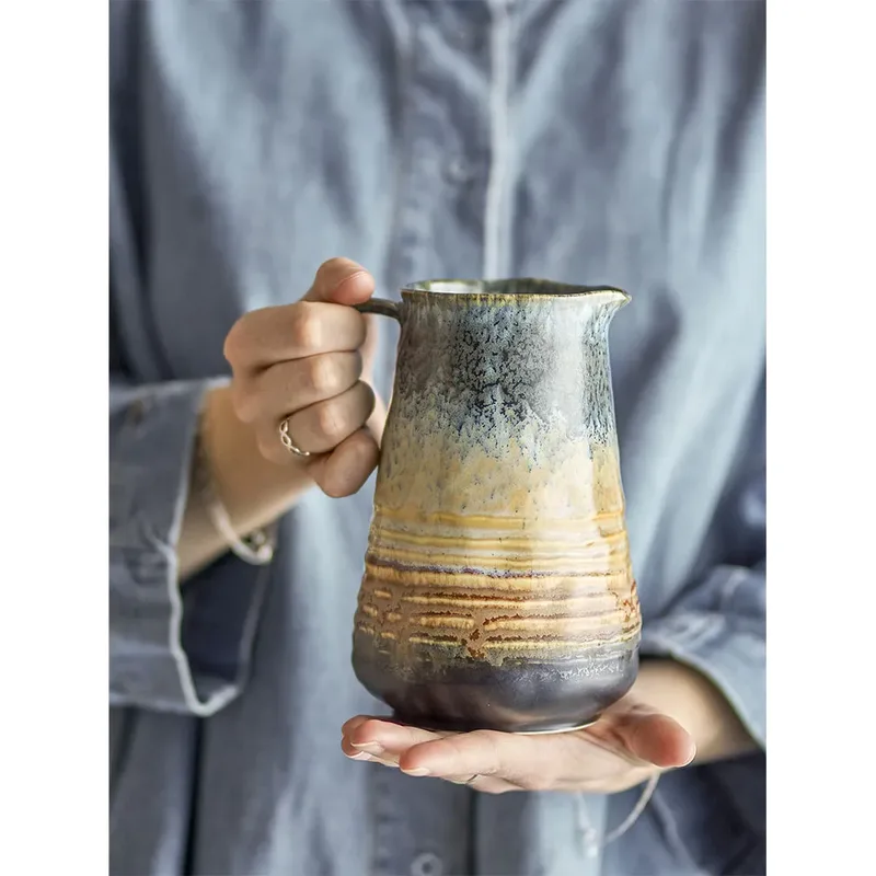 Deana Kanne 0,9 L Blau by Bloomingville – product photo 2 of 3