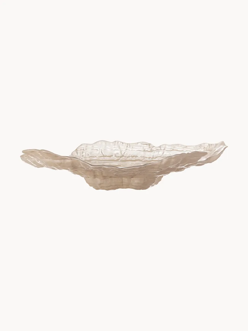 Decoratieve schaal Aiku van glas van Bloomingville – productfoto