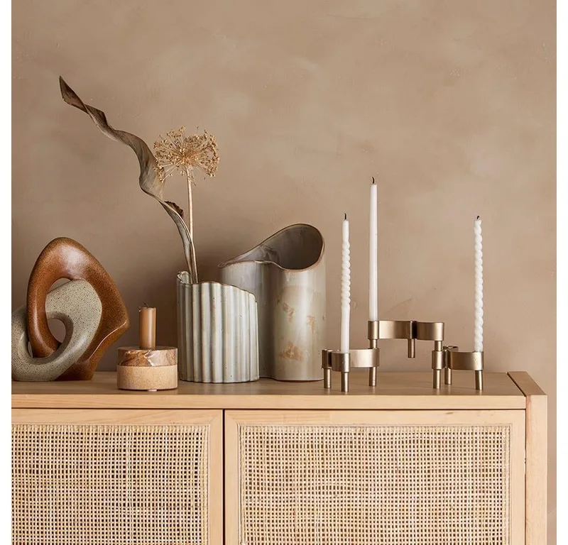 Dekofigur Esad Deko, Polyresin, L20,5xH21,5xW8 cm, Skulptur, Nordisches Design, Matt, Naturlook, Wohnaccessoire de Bloomingville en Marron – photo du produit 5 sur 5