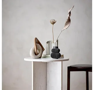 Dekofigur Esad Deko, Polyresin, L20,5xH21,5xW8 cm, Skulptur, Nordisches Design, Matt, Naturlook, Wohnaccessoire de Bloomingville en Marron – photo du produit 3 sur 5