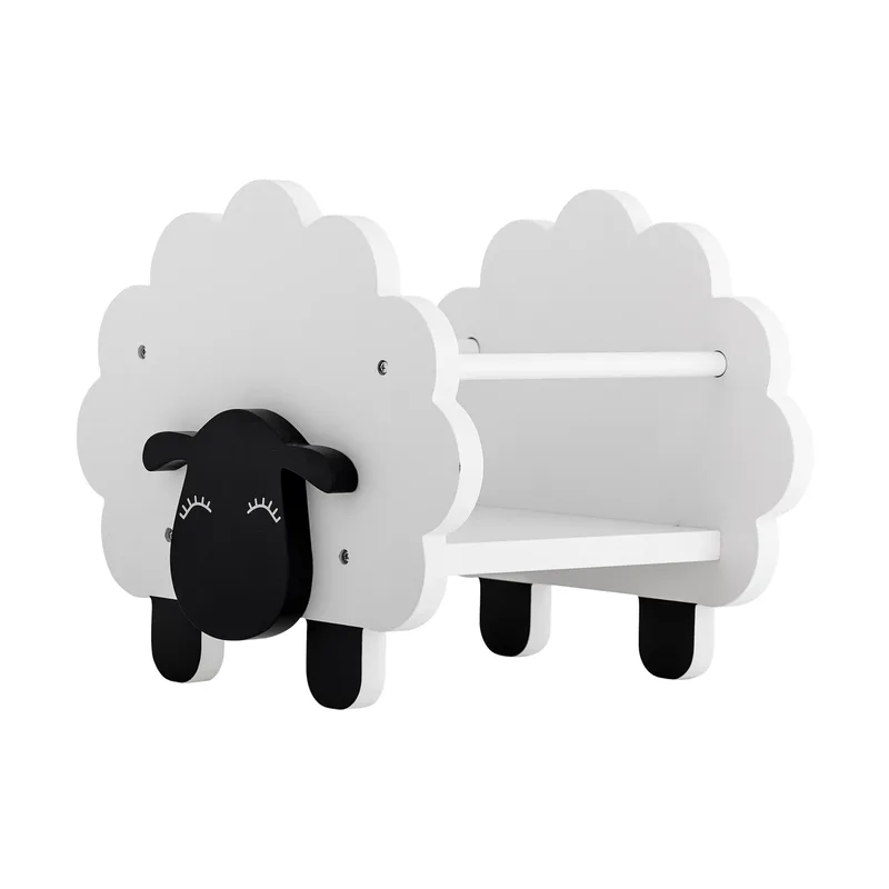 Kinderwandrek Dolly in de vorm van een schaap van Bloomingville – productfoto