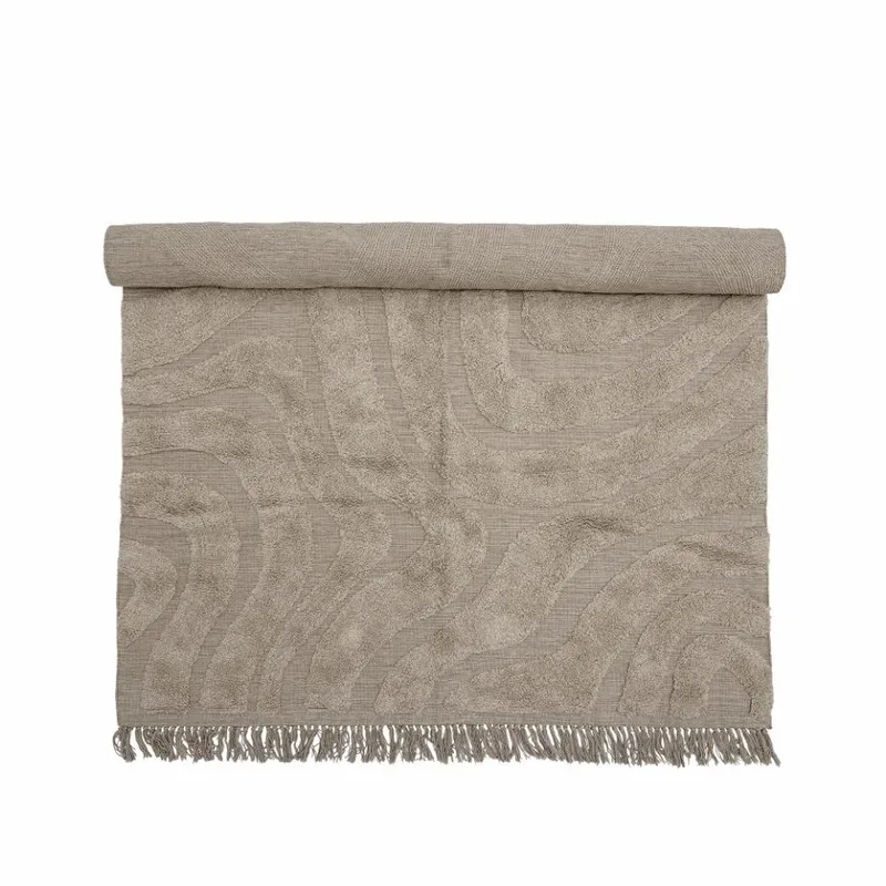 Elaine Teppich 150x210 cm Braun från Bloomingville – produktbild