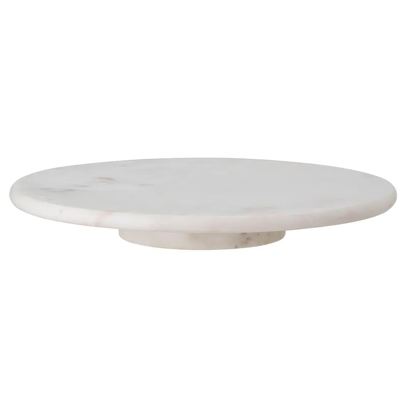 Ellin Servierteller Marmor Ø35,5cm Weiß van Bloomingville – productfoto