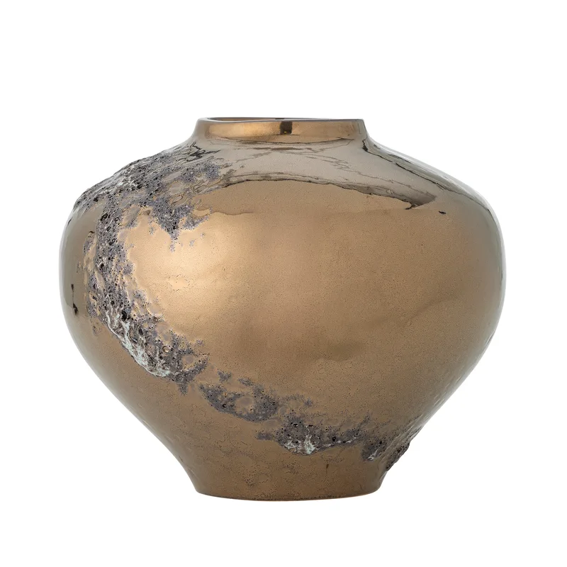 Ellison Vase, Bronze, 26x21 cm, Steingut van Bloomingville – productfoto