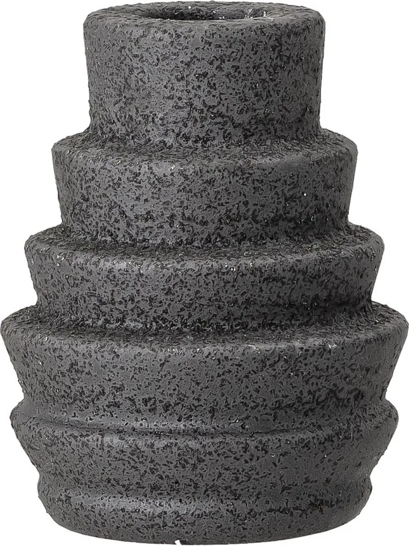 Emin kandelaar zwart 9cm de Bloomingville en [gid://shopify/Metaobject/303110226255] – photo du produit