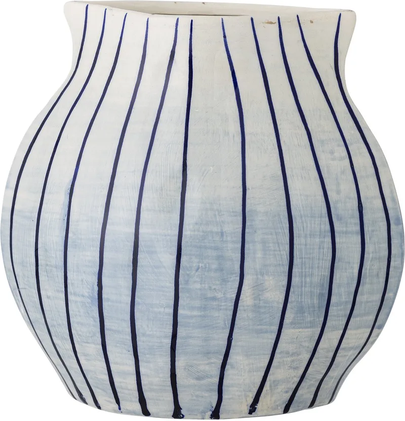 Esra Vaas - Aardewerk de Bloomingville en Blauw – photo du produit