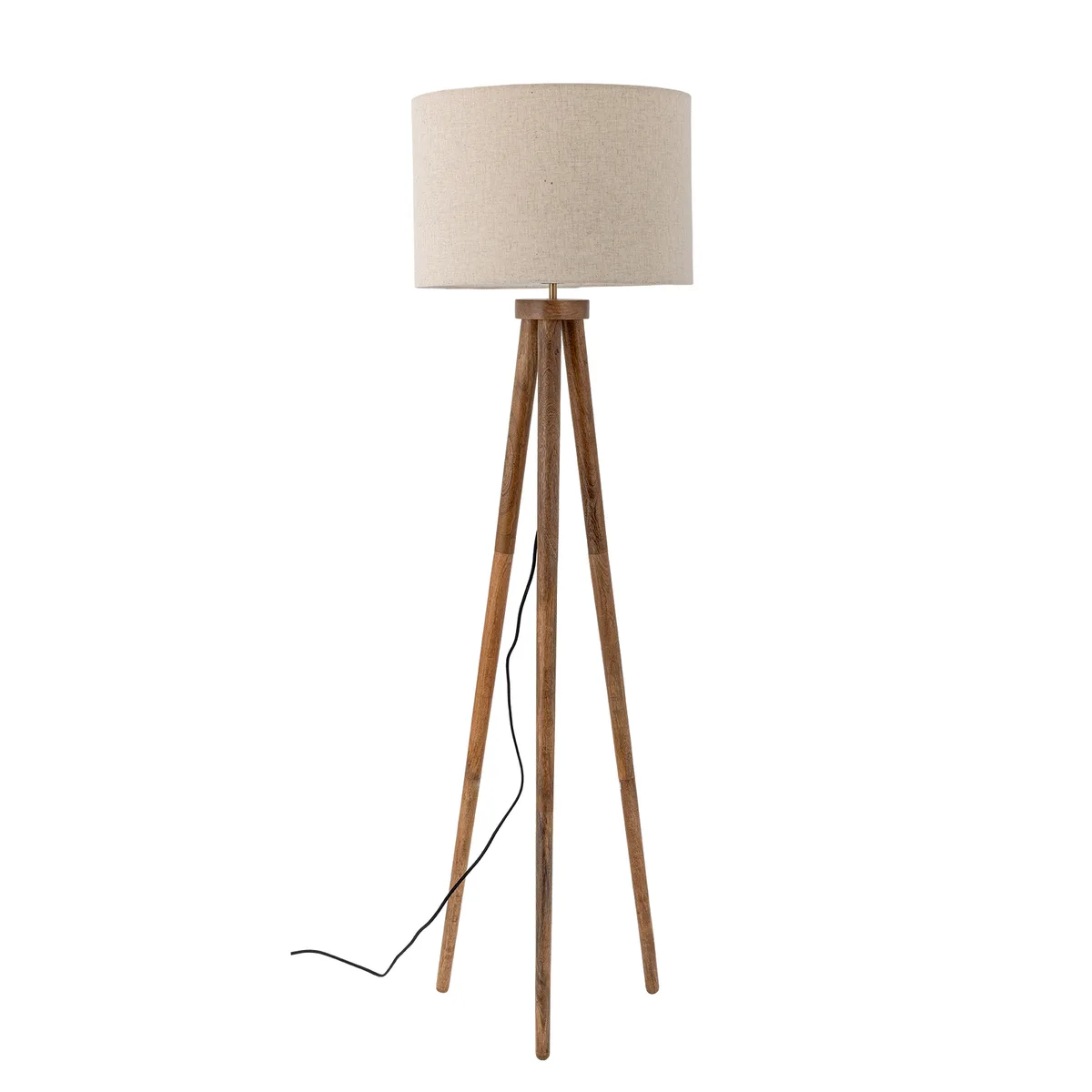 Etienne Gulvlampe, Brun, Mango, D46xH156 cm från Bloomingville – produktbild