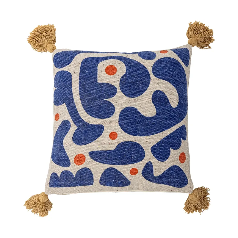 Eviaya Kissen 45x45 cm Blau by Bloomingville – product photo